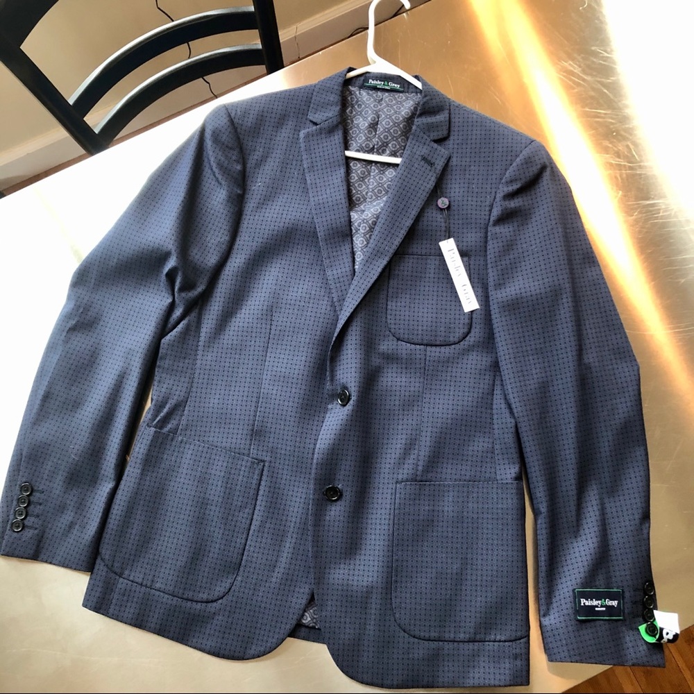 Paisley & Gray suit